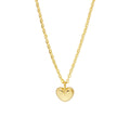 Child's Mini Puff Heart Necklace