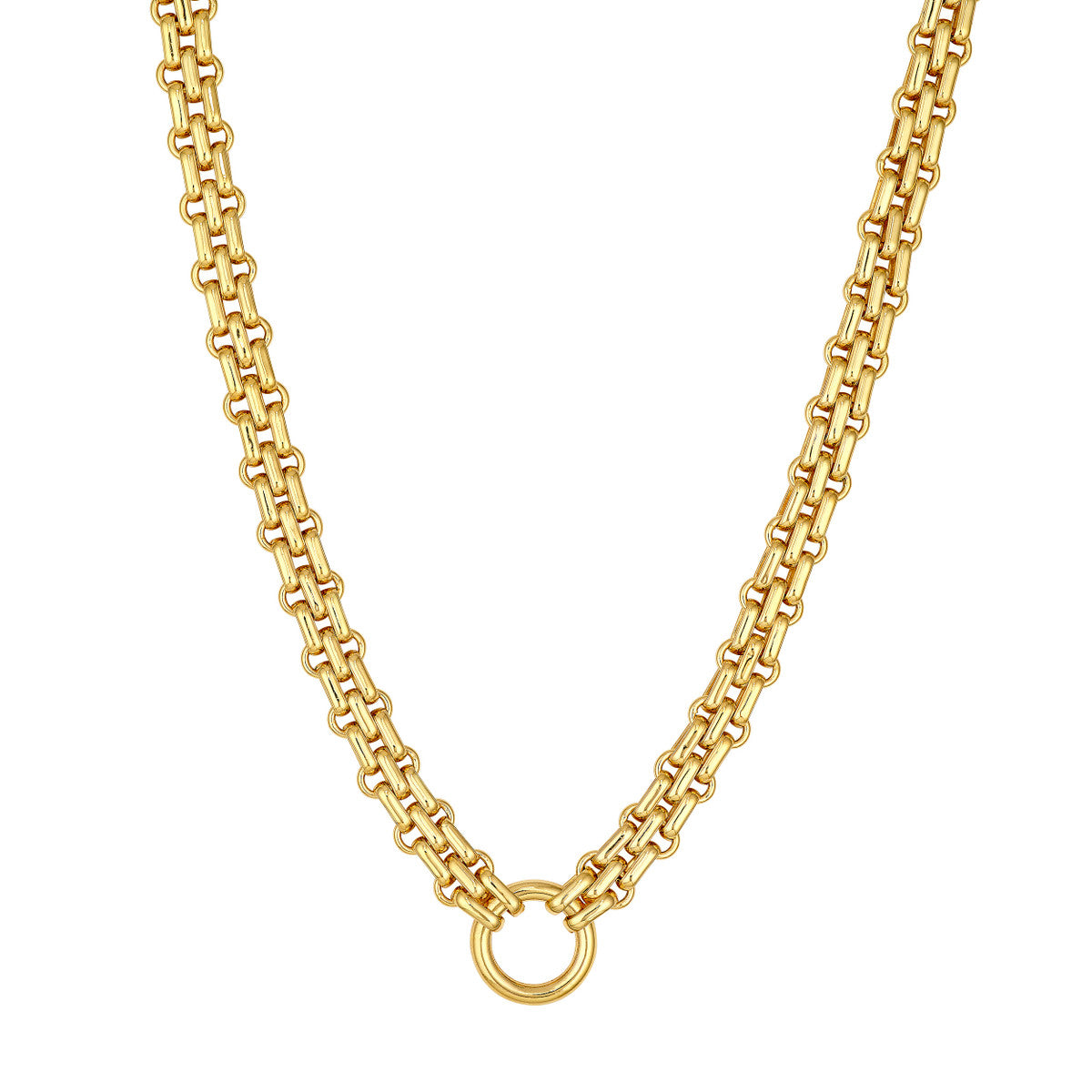Railroad Link Necklace