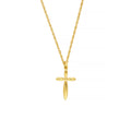 Puffy Cross Pendant