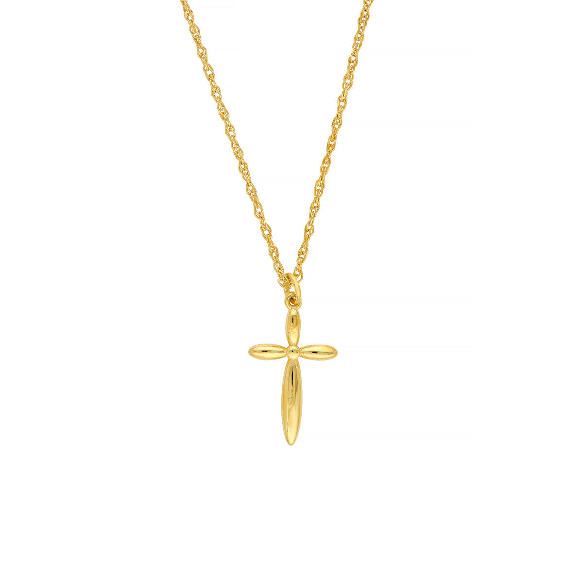 Puffy Cross Pendant
