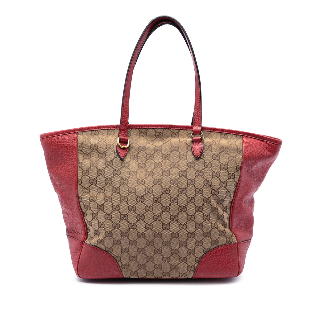 GG Canvas Bree Zippered Tote