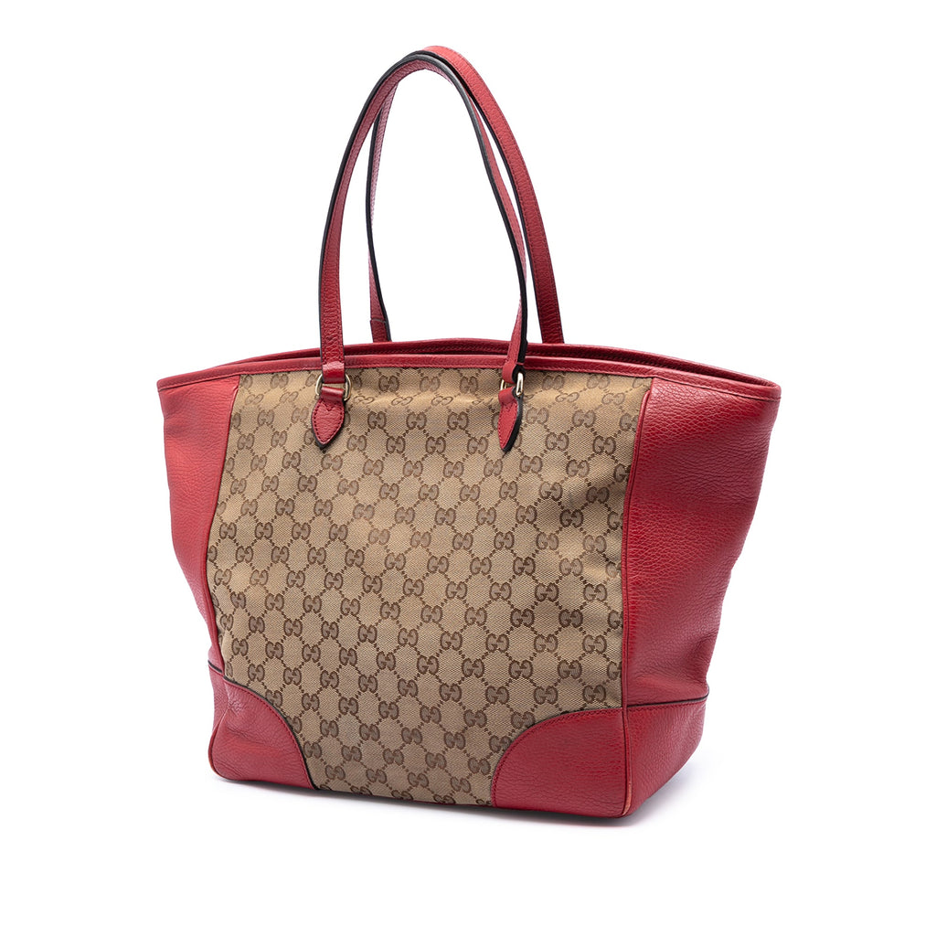 GG Canvas Bree Zippered Tote