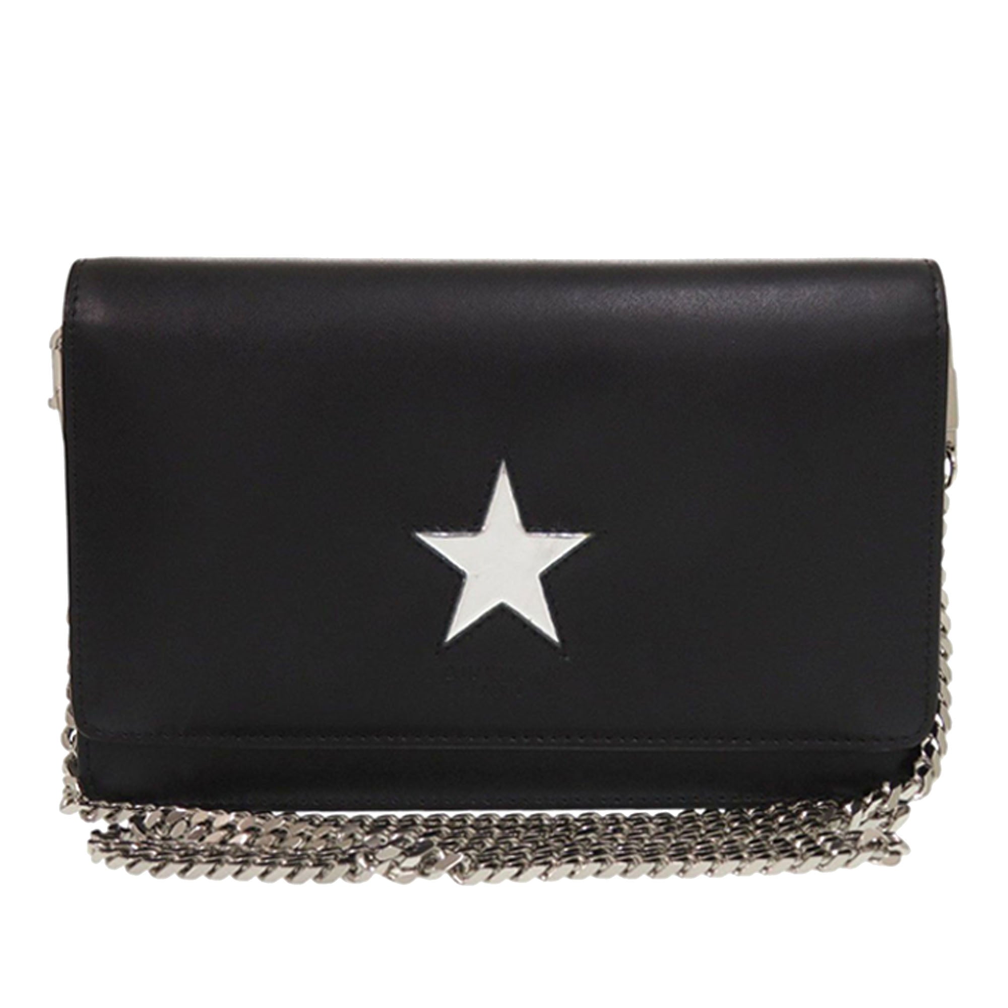 Leather Pandora Star Wallet on Chain