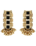 Jamila Enamel Stud Earrings By KYNAH, Luxury Indian Fashion & Bridal Wear