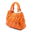Matelasse Lambskin Coffer Satchel