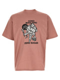 Magliano Logo-Graphic Cotton T-Shirt — Rose