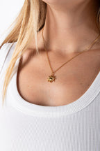 Gold Sun Necklace