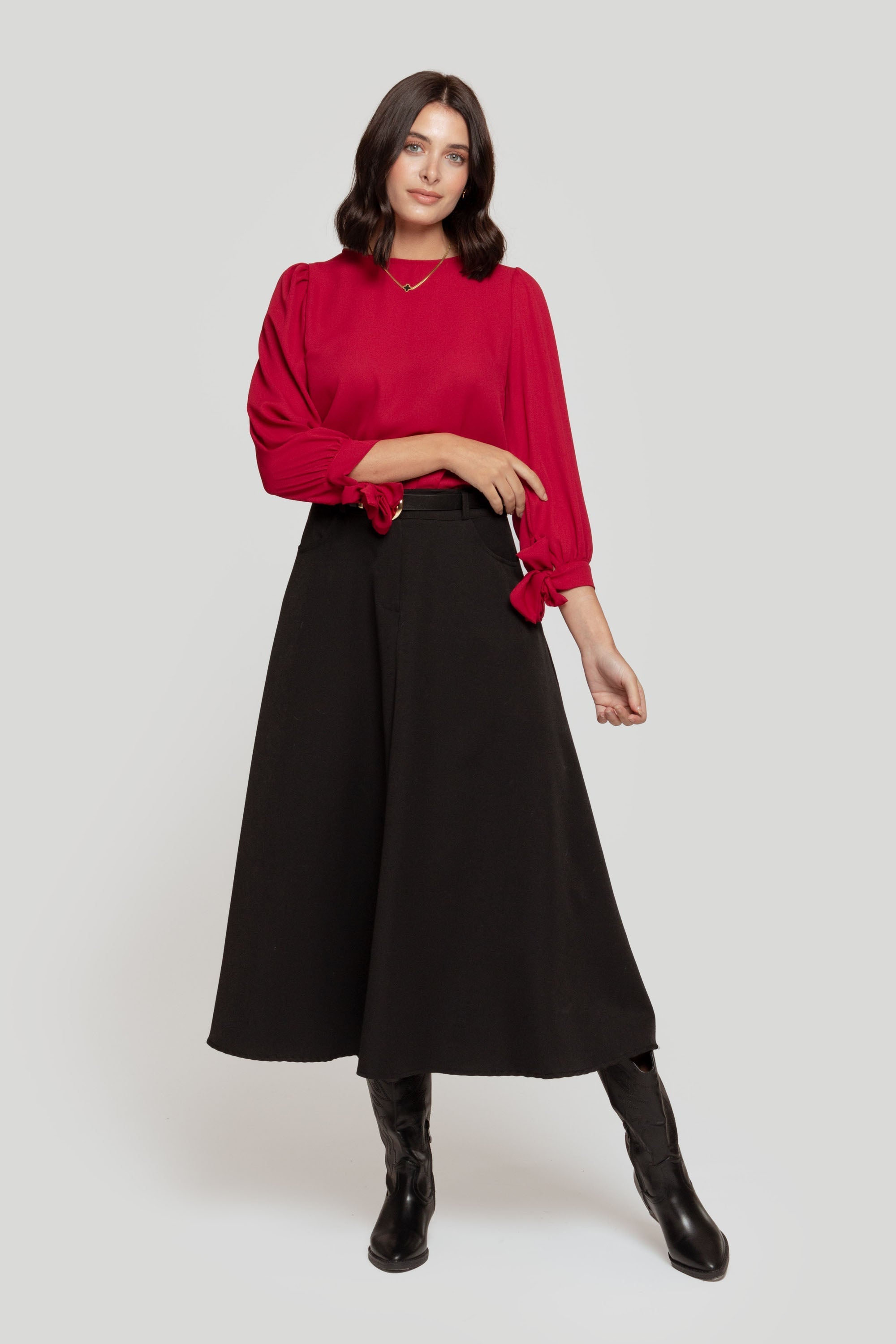 BLUSA  GASA LAZOS