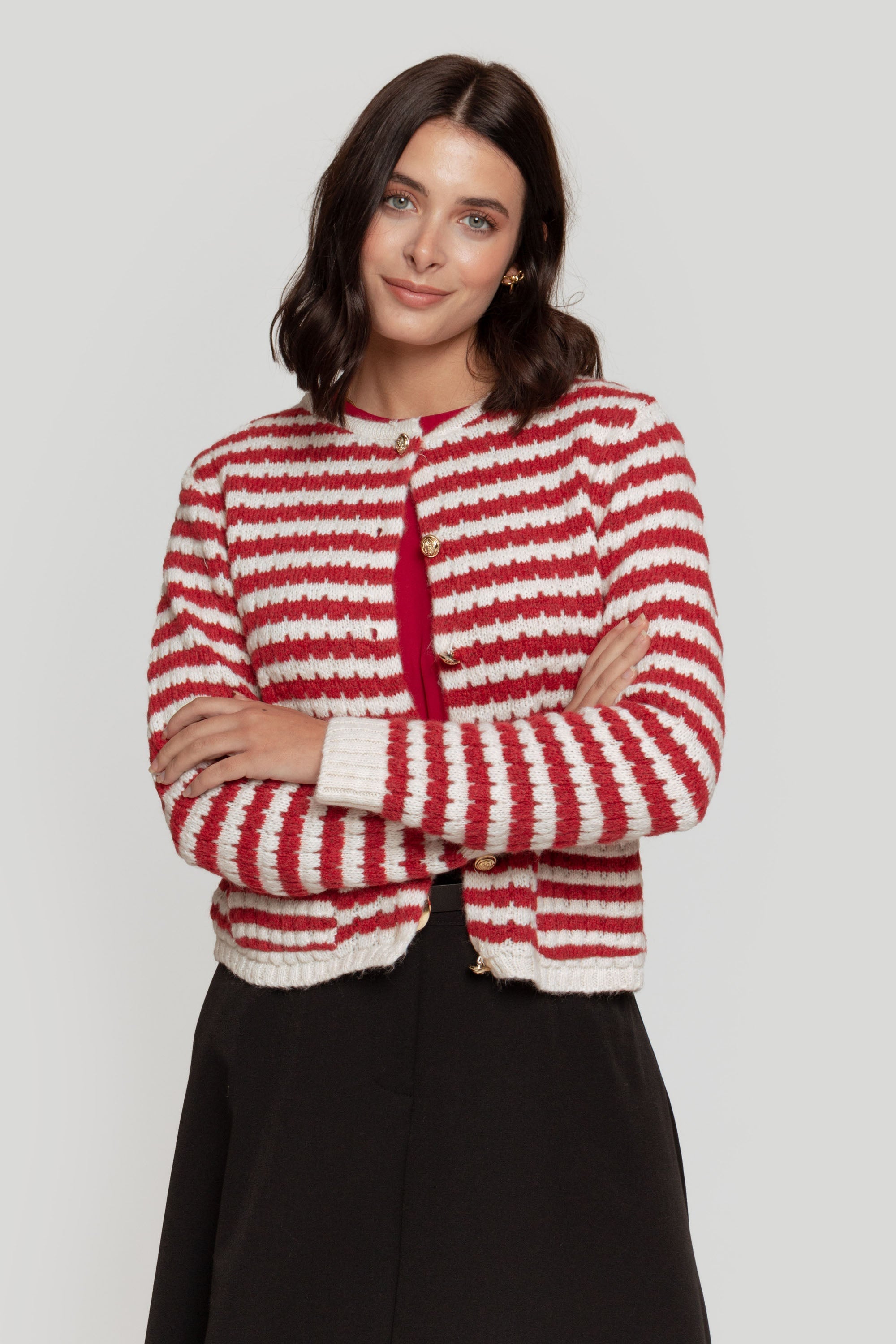 CARDIGAN  RAYAS