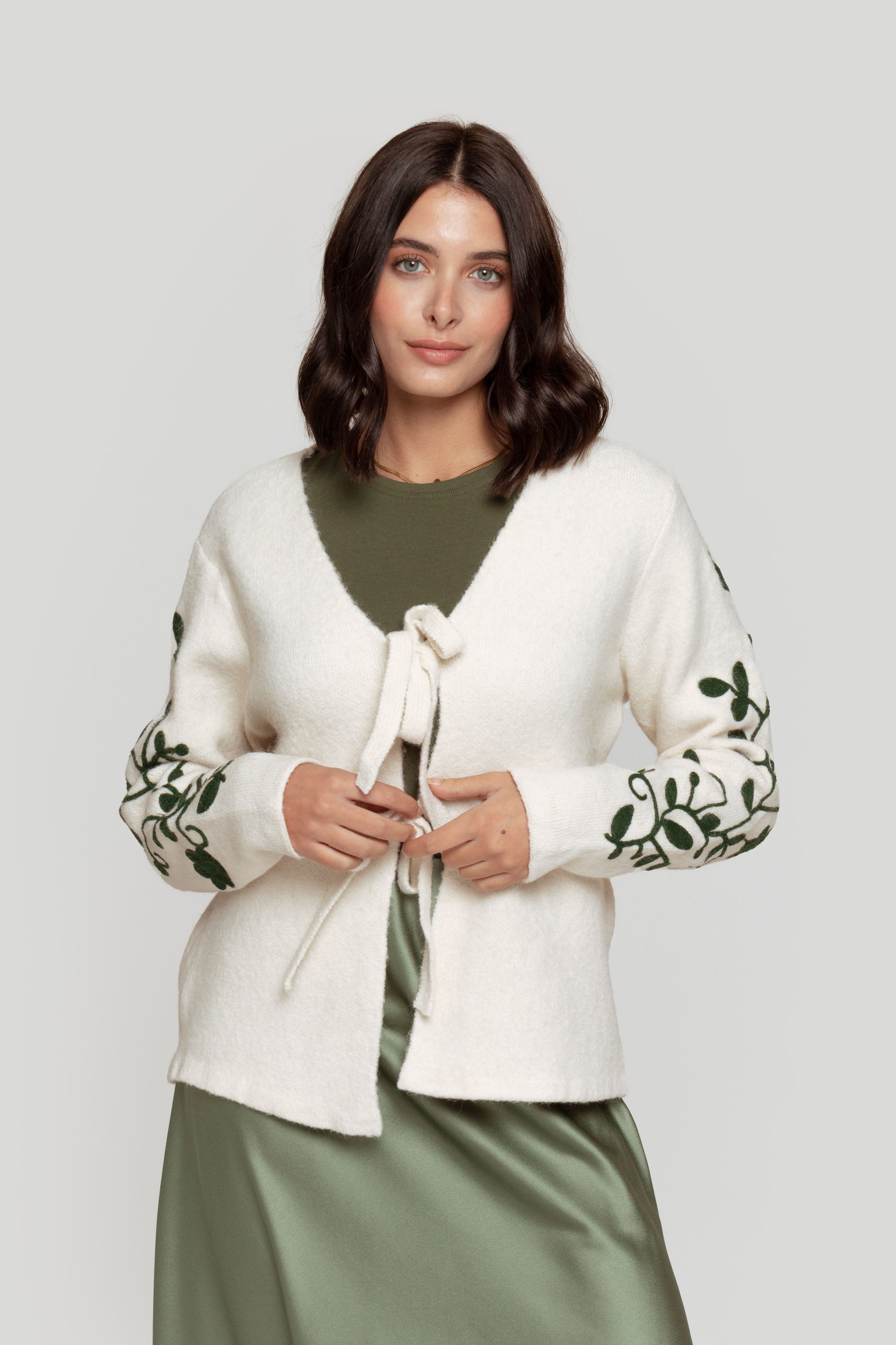 CARDIGAN  CON LANA