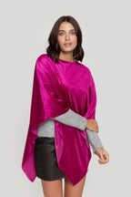 PONCHO  TERCIOPELO