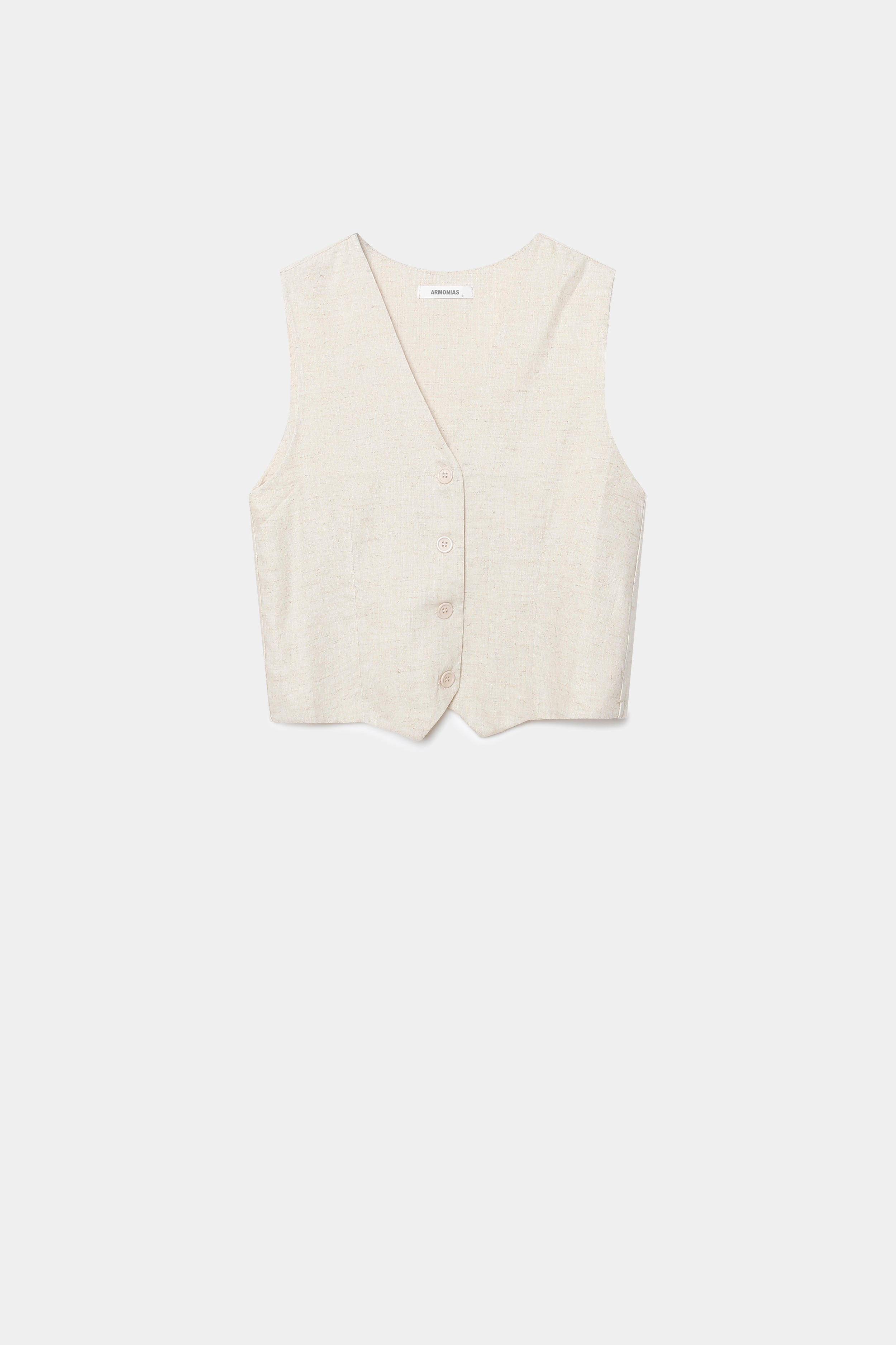CHALECO  LINO