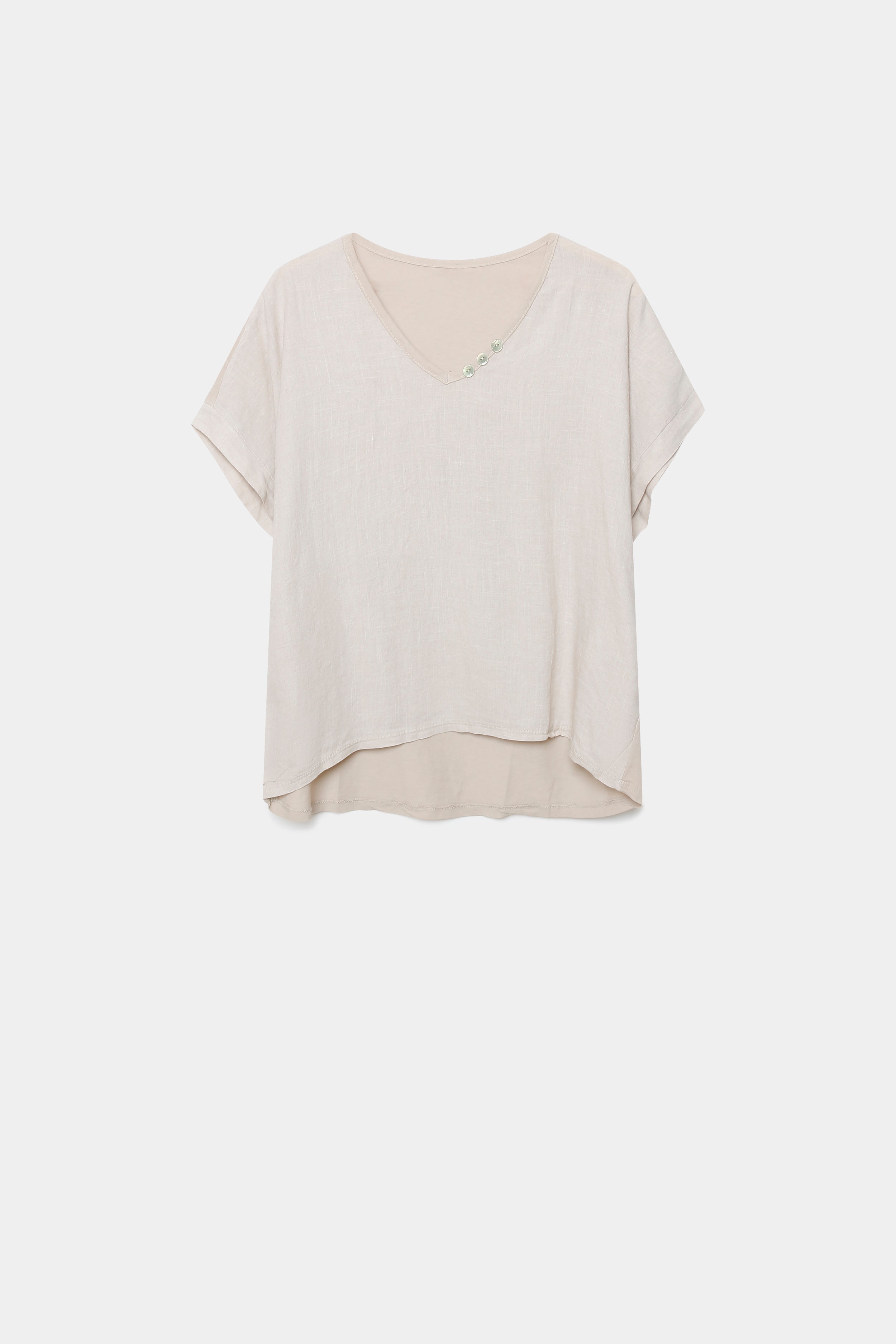 BLUSA  CURVE LINO