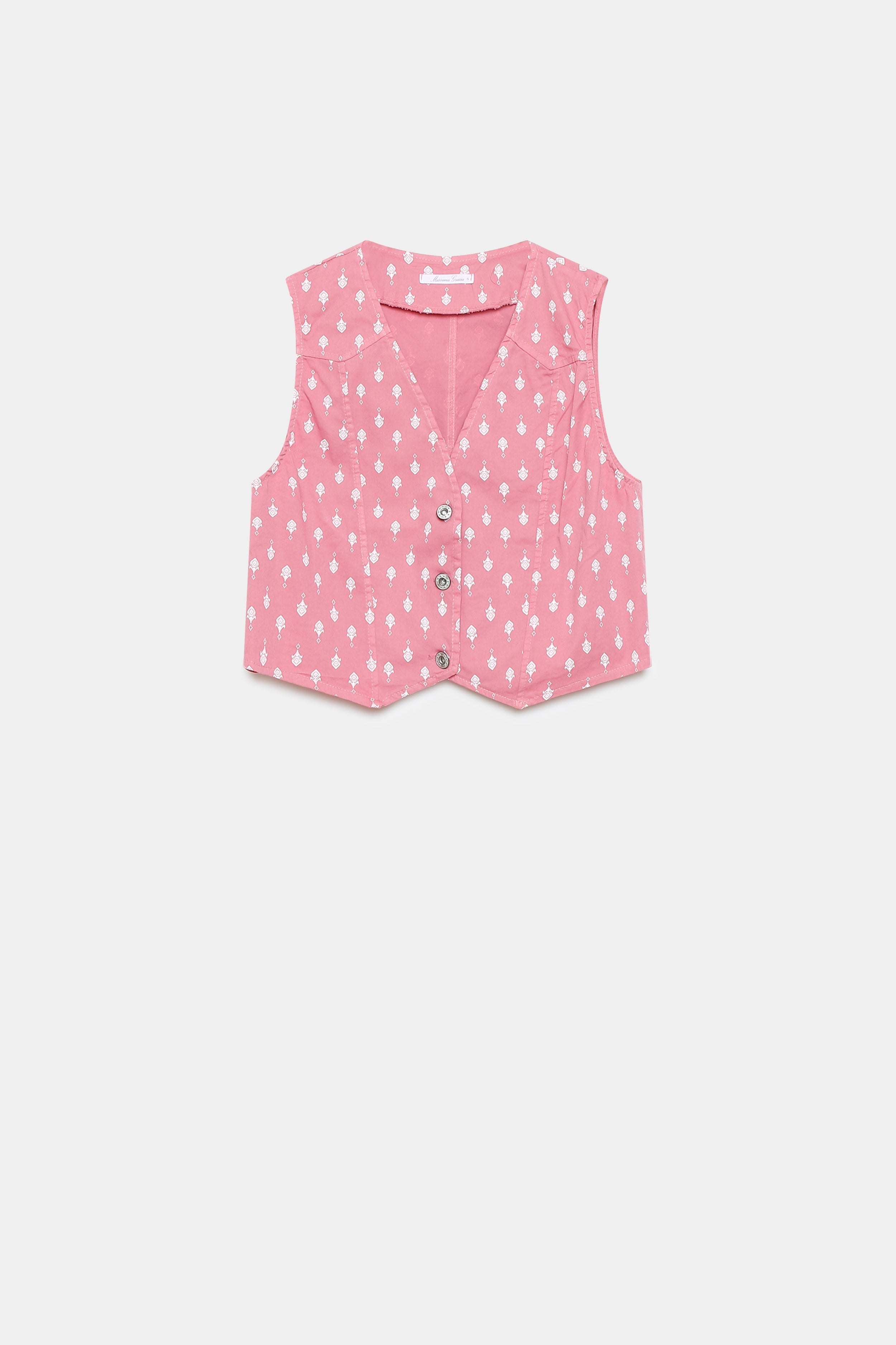 CHALECO  ESTAMPADO