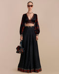 Midnight Blue Sharara Set By KYNAH, Luxury Indian Fashion & Bridal Wear