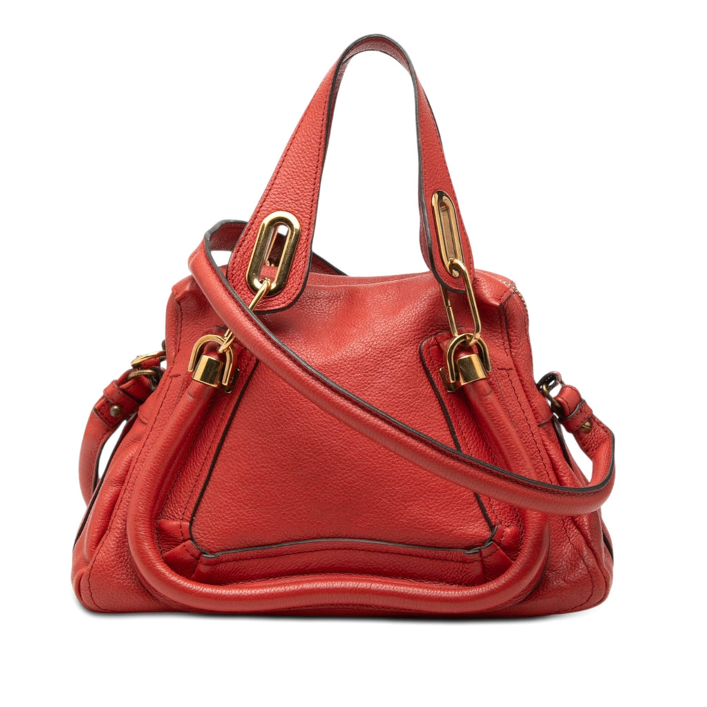 Small Leather Paraty Satchel
