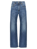 Brunello Cucinelli Straight-Leg Denim Jeans — Blue