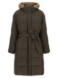Brunello Cucinelli Boudin Down Jacket — Olive Green