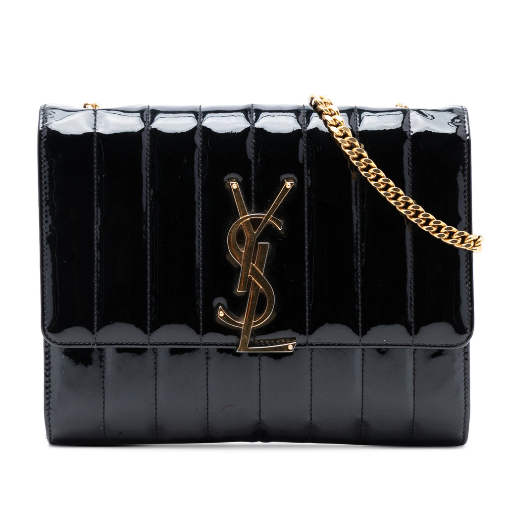 Medium Patent Vicky Crossbody