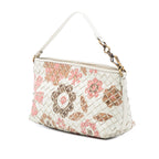 Nappa Intrecciato Floral Print Handbag