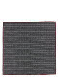 Brunello Cucinelli Pocket Square — Gray