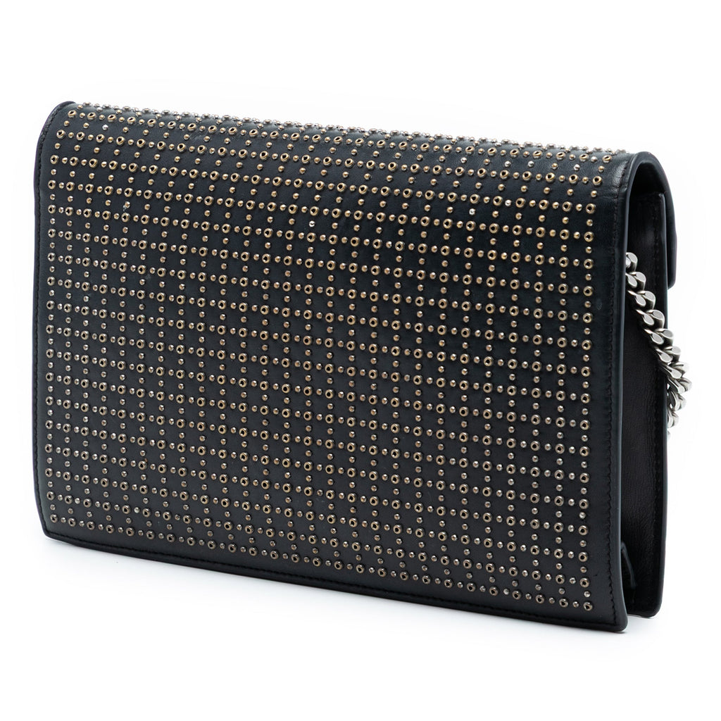 Studded Leather Monogram Le Sept Chain Bag