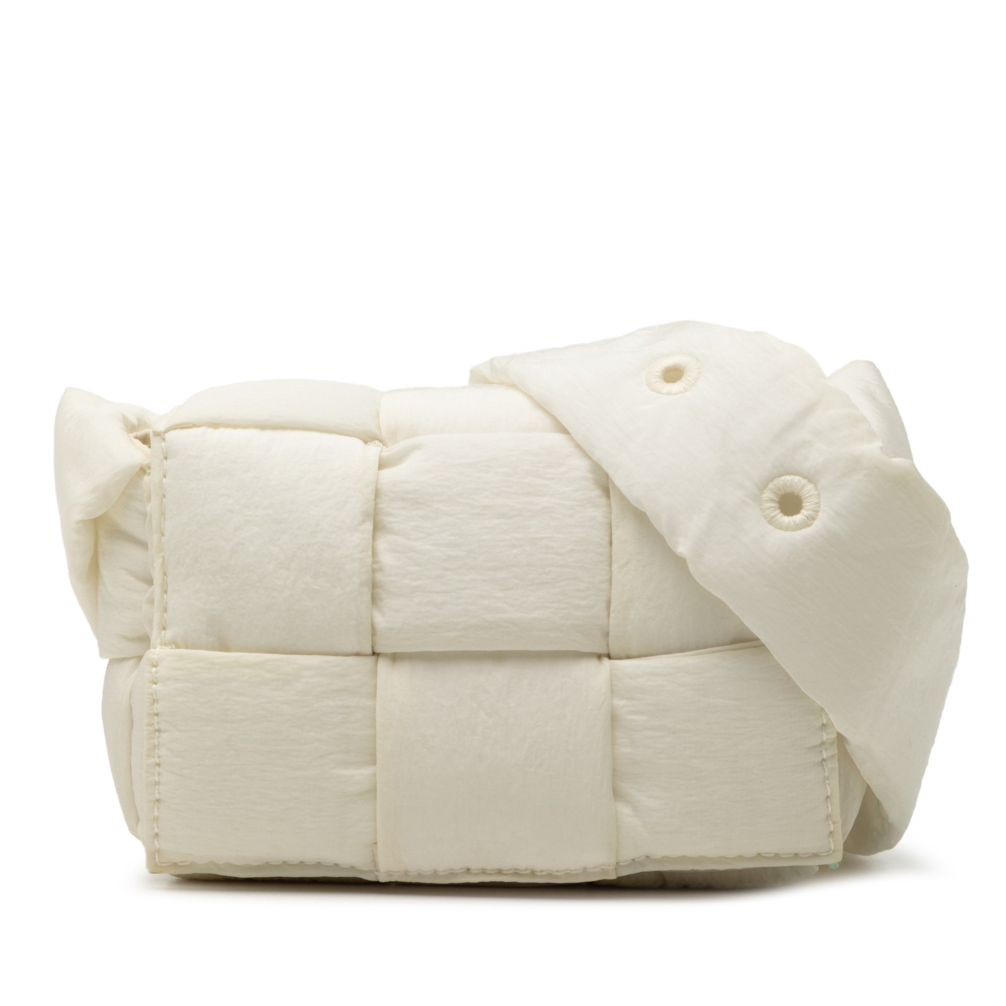 Candy Nylon Intrecciato Padded Tech Cassette Crossbody