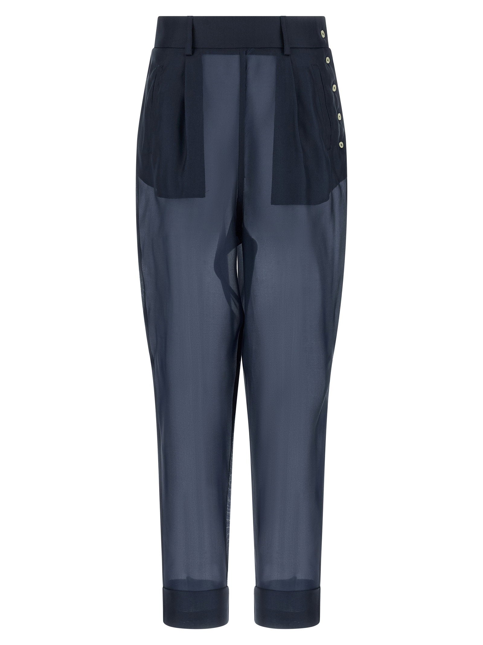 Maison Jejia Giulio Trousers — Navy