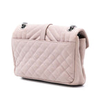 Medium Sheepskin Triquilt Monogram College Bag