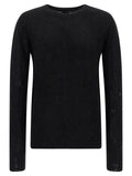 Thom Krom Alpaca Wool Blend Sweater — Black