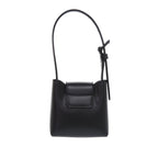 Leather Gancini Trifoglio Handbag
