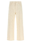 Brunello Cucinelli Contemporary Square Trousers — Ivory