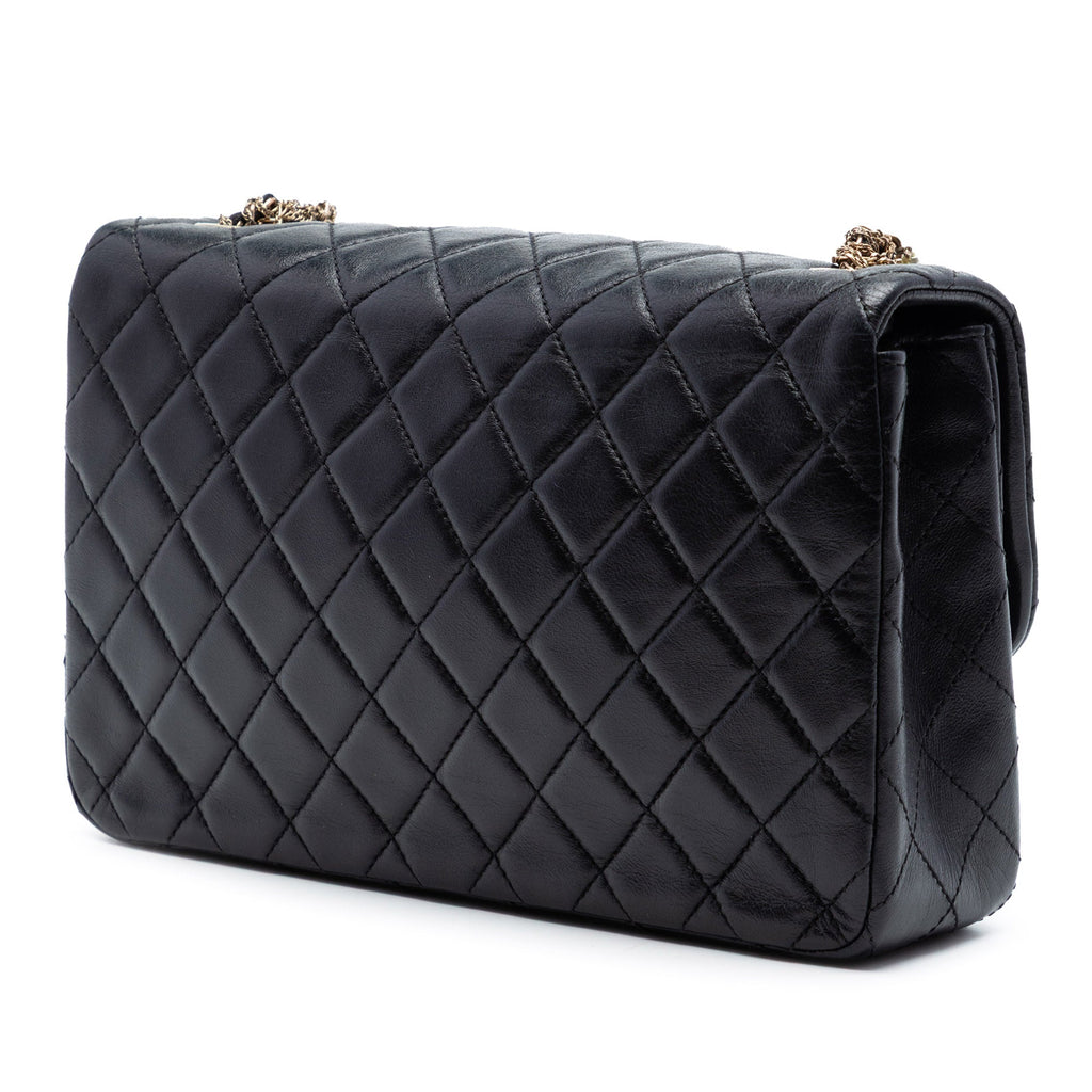 Medium Quilted Lambskin Westminster Pearl Flap