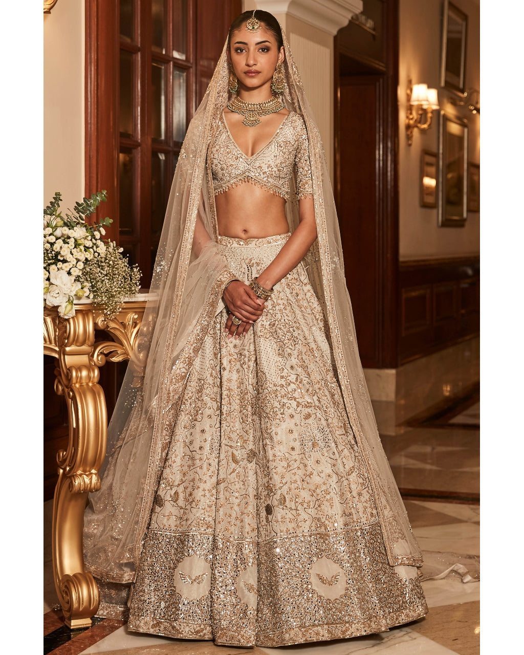The Vintage Royal Maze Lehenga Set By KYNAH, Luxury Indian Fashion & Bridal Wear