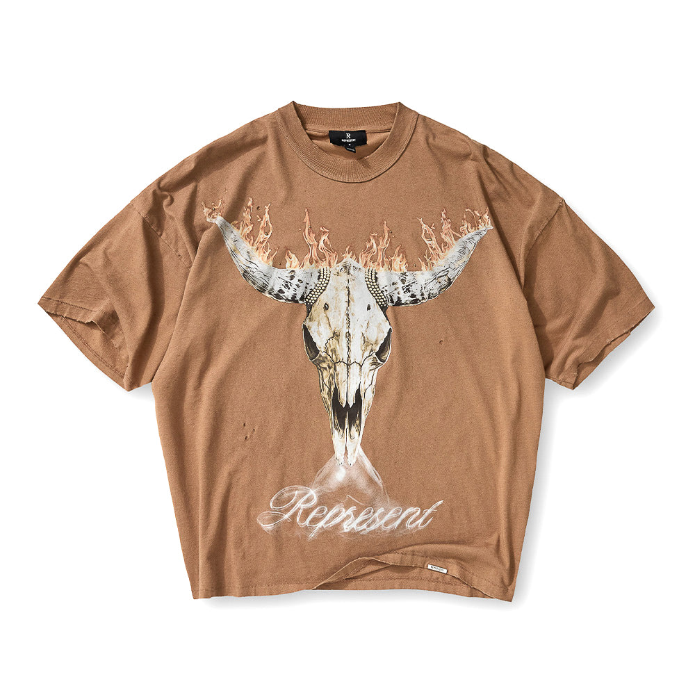 Represent British Cowboys SS Tee - Dusty Brown