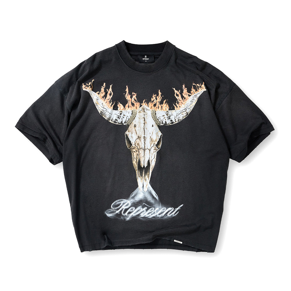 Represent British Cowboys SS Tee - Stained Black
