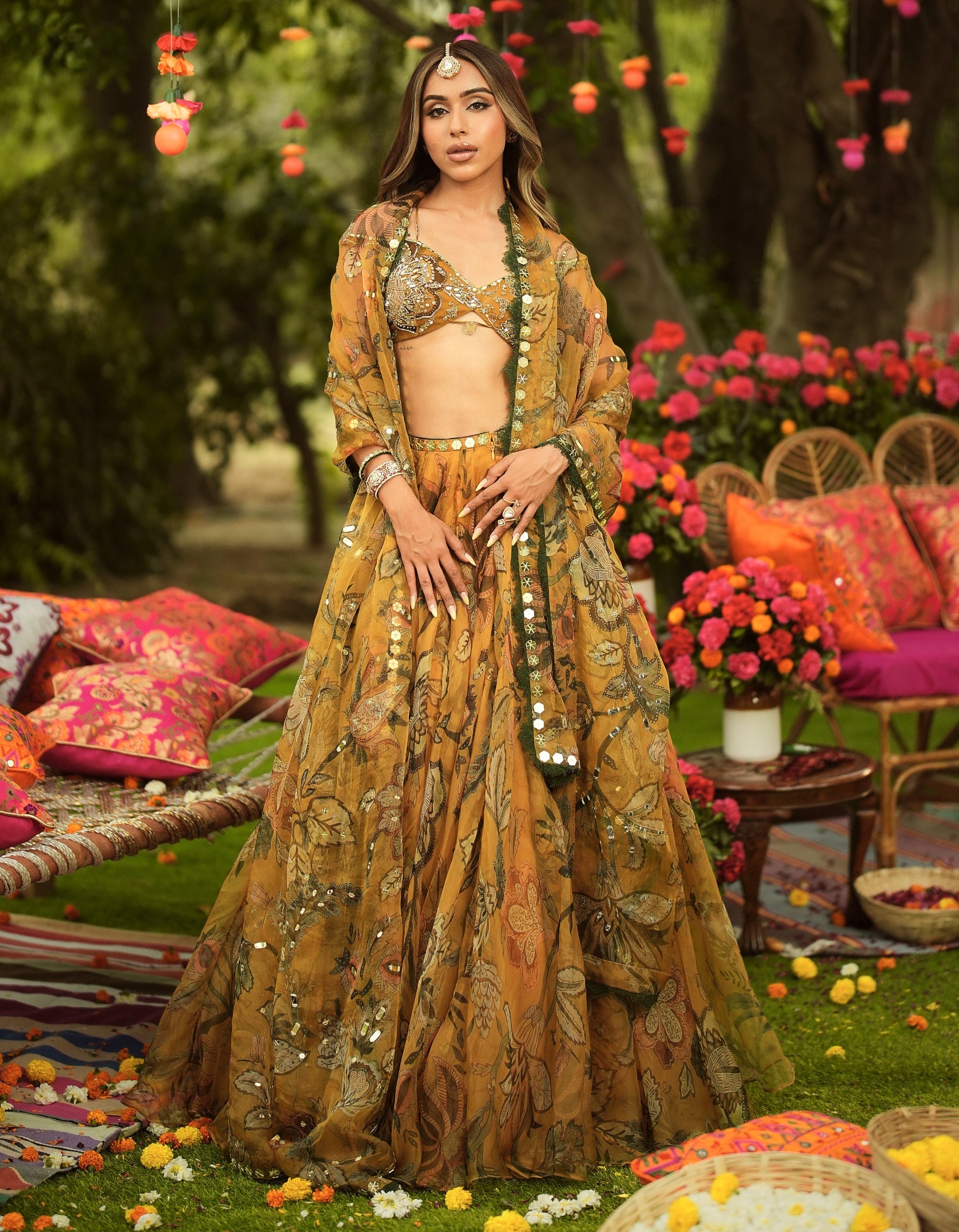 Nausheen Lehenga Set By KYNAH, Luxury Indian Fashion & Bridal Wear