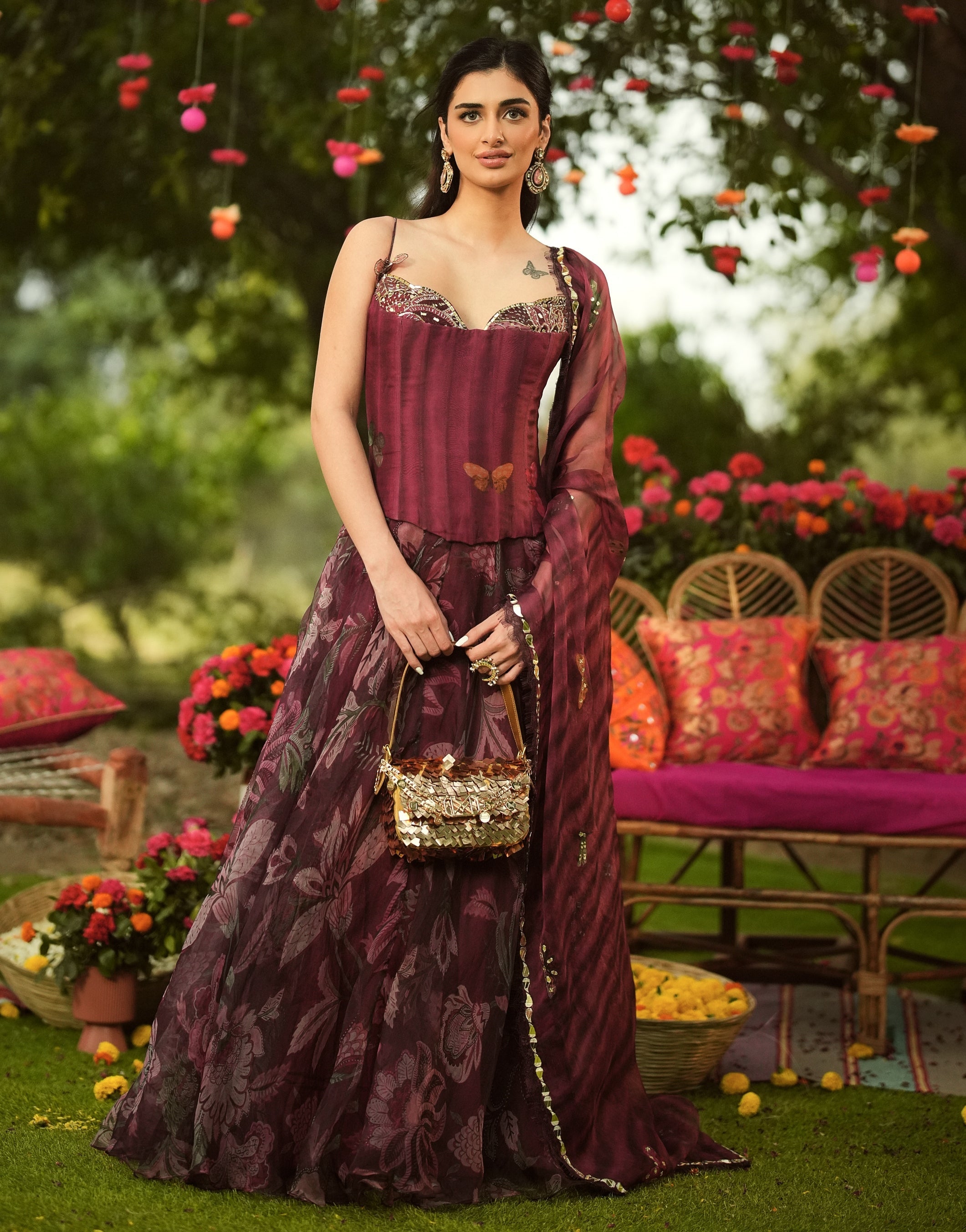 Alia Gown By KYNAH, Luxury Indian Fashion & Bridal Wear