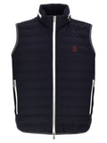 Brunello Cucinelli Padded Technical Vest — Black