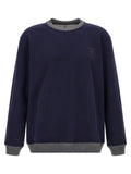 Brunello Cucinelli Solomei Athletic Club Sweatshirt — Navy