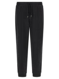 Brunello Cucinelli Cotton, Cashmere and Silk Blend Joggers — Black