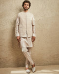 The Modern Minimalist Nehru Jacket Set By KYNAH, Luxury Indian Fashion & Bridal Wear