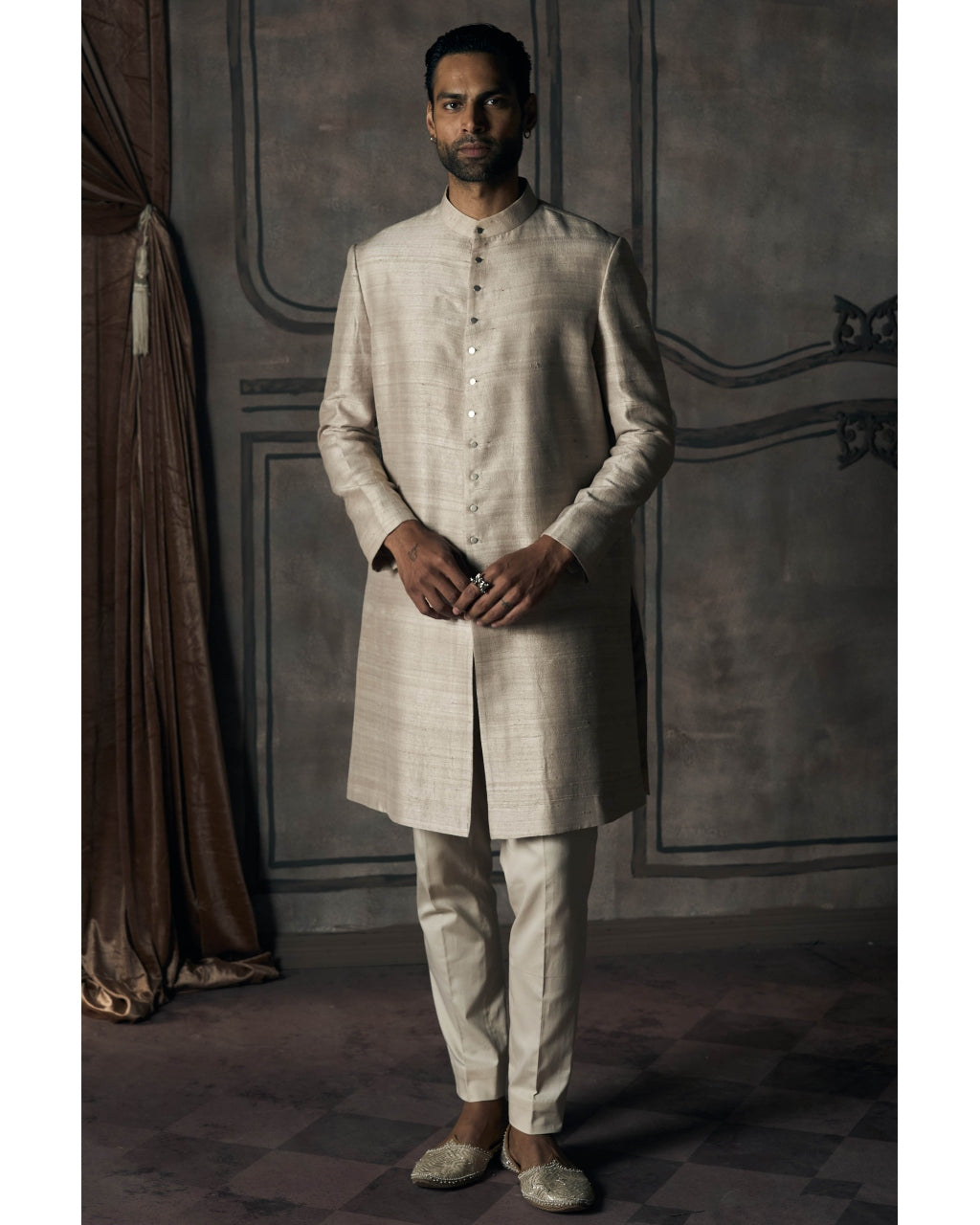 The Rambagh Achkan Set By KYNAH, Luxury Indian Fashion & Bridal Wear
