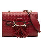 Mini Microguccissima Emily Crossbody