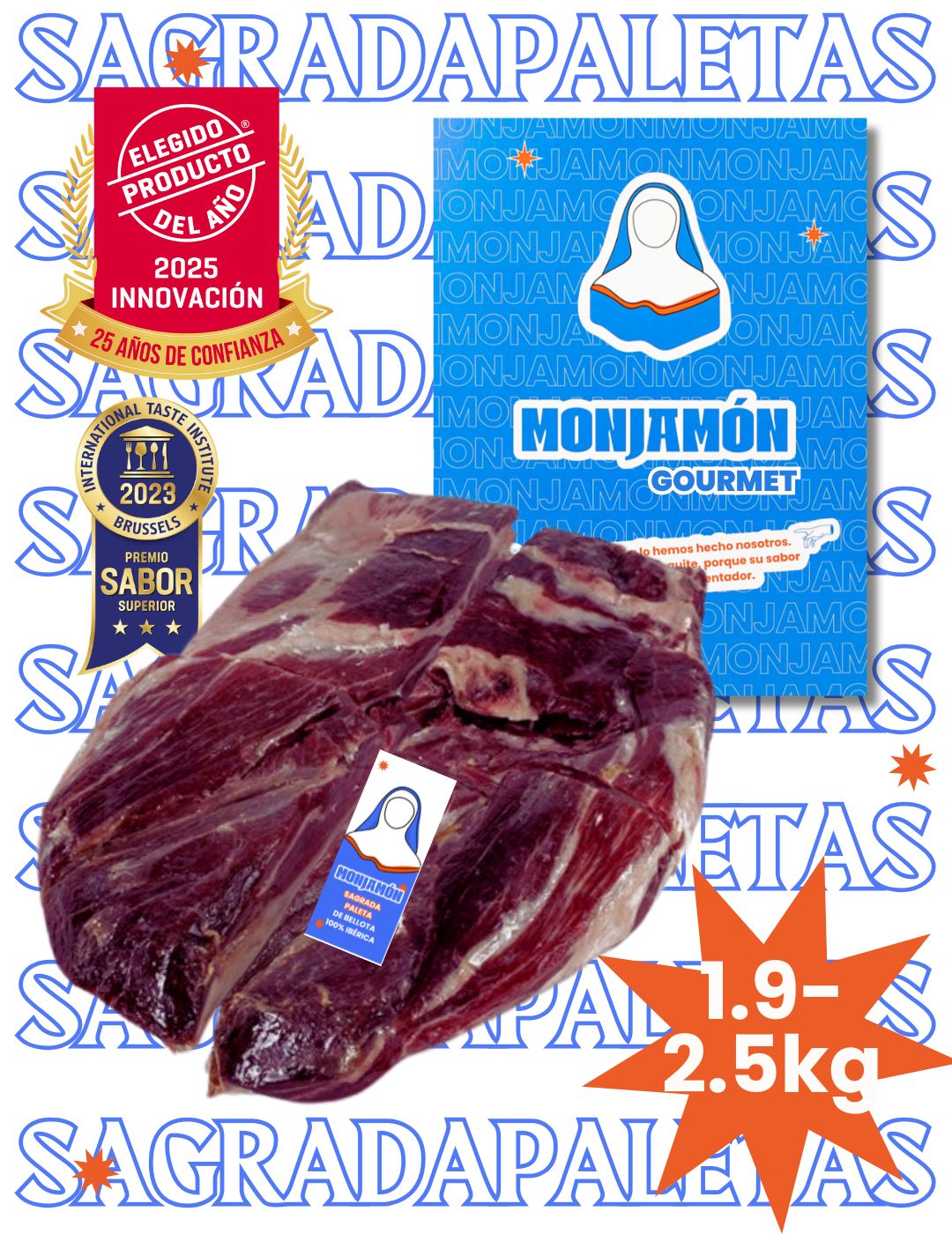 Sagrada Paleta de Bellota 100% Ibérica +30 Meses