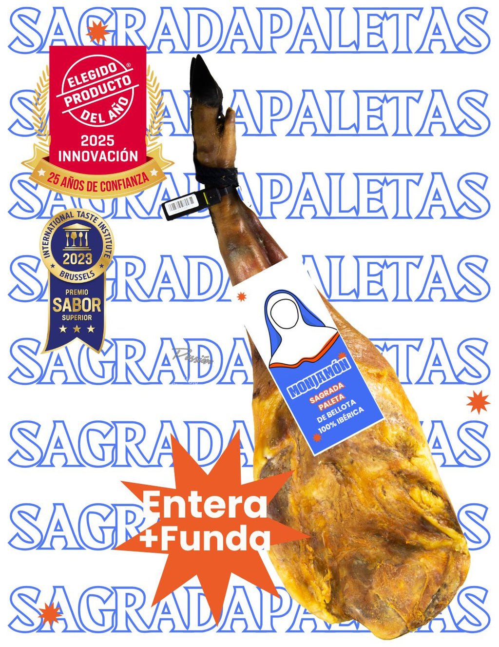 Sagrada Paleta de Bellota 100% Ibérica +30 Meses