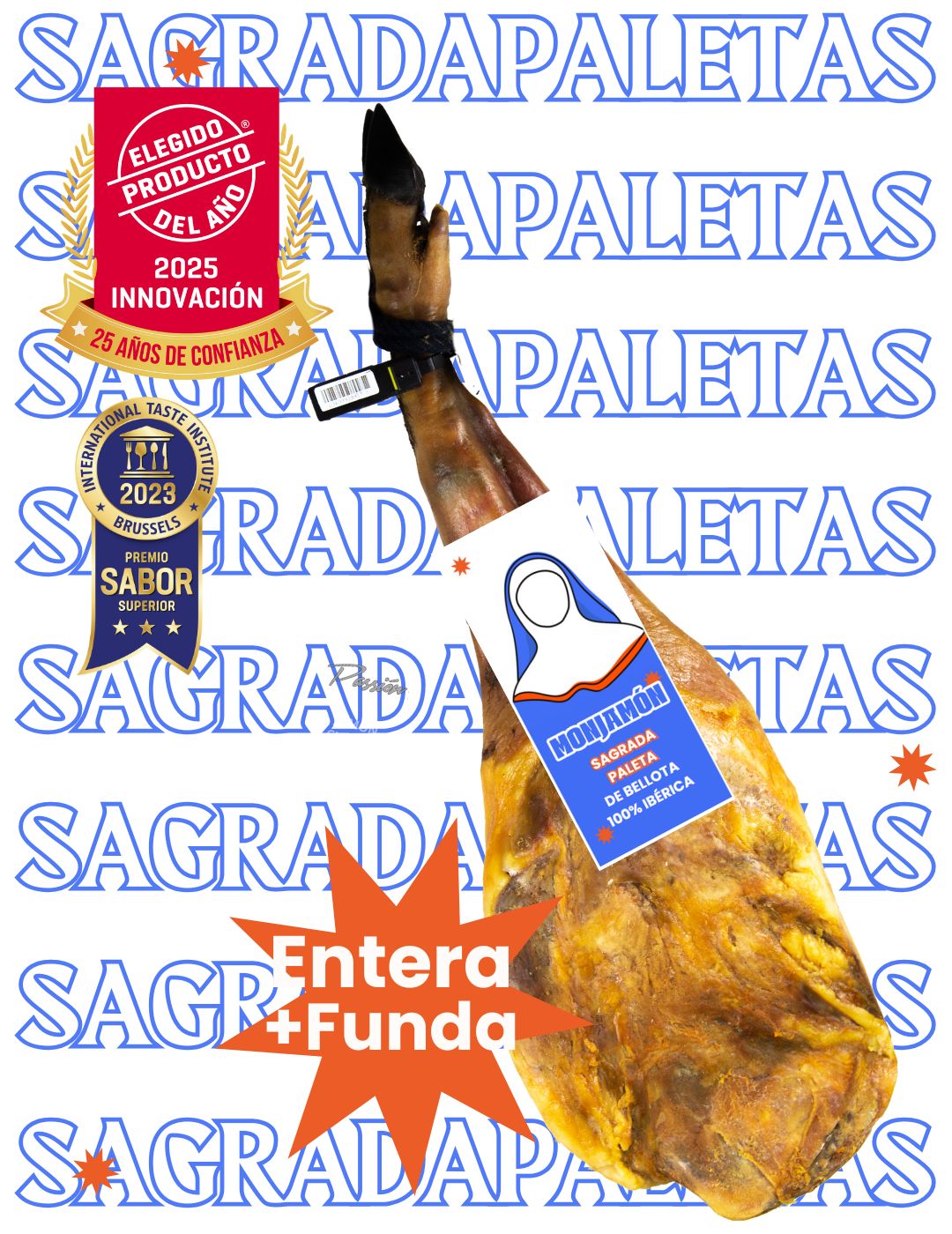 Sagrada Paleta de Bellota 100% Ibérica +30 Meses