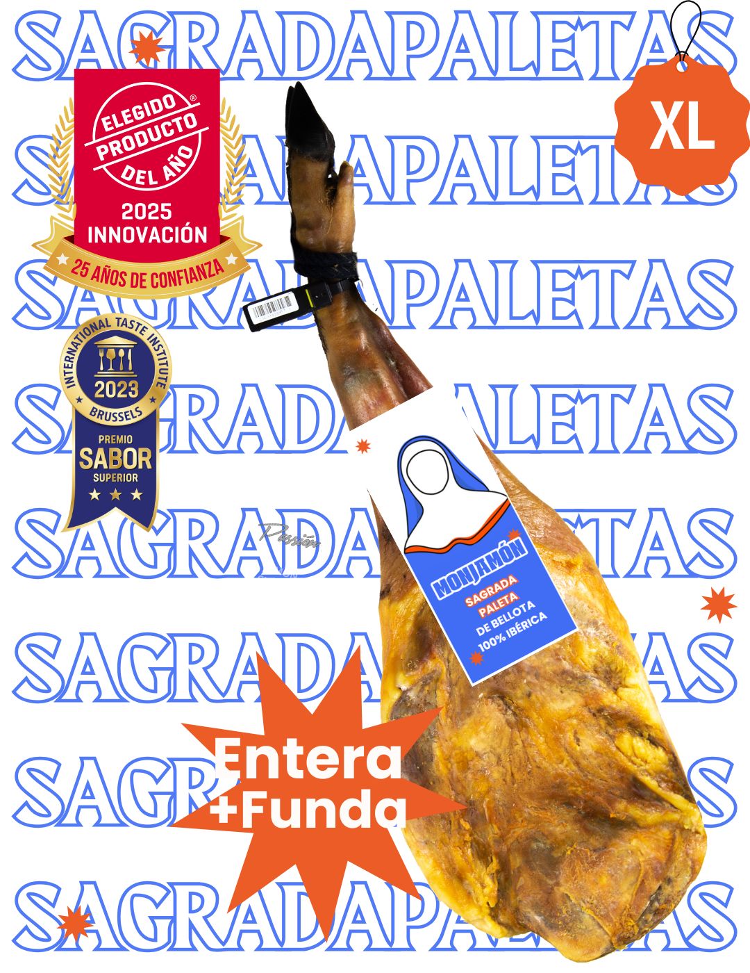 Sagrada Paleta de Bellota 100% Ibérica +30 Meses