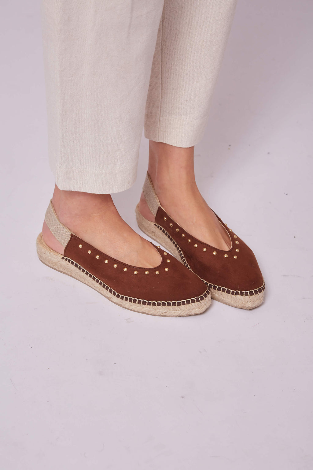 Sandalias Cadaqués coñac