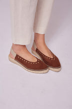 Sandalias Cadaqués coñac